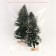 Miniature Puppet "Christmas tree with snow", set 2 pcs., Size 1 pc. - 14 × 6 × 6 cm