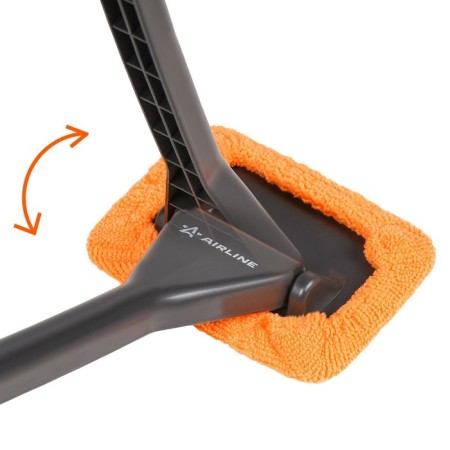 AIRLINE windshield brush, microfiber, rectangular, 13x9 cm-3
