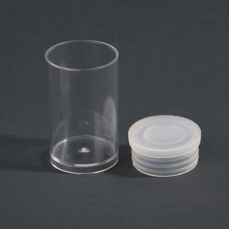 A set of jars for decor, 5 pcs, 6 ml, d = 2.2 × 3.7 cm, the color is transparent-4