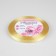 Satin tape, 6 mm × 23 ± 1 m, soft yellow color No. 101