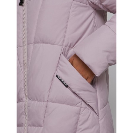 Coat insulated winter female, size 44, purple color-9