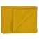 A mustard blanket with a contrasting edging Essential, size 230x250 cm