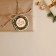 Schildik decorative for the gift "Forest Tale", 6.5 x 7.3 cm, New Year