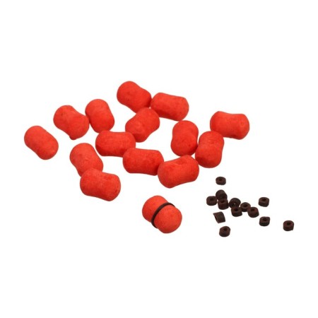 Bait pellets on an elastic band is a bastard floating with the aroma of strawberries, 8 mm-1