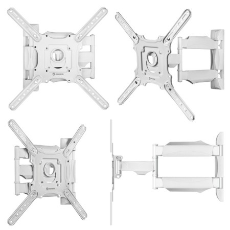Bracket Onkron M4, for TV, inclined-horned, 32 "-65", 55-500 mm from the wall, white-3