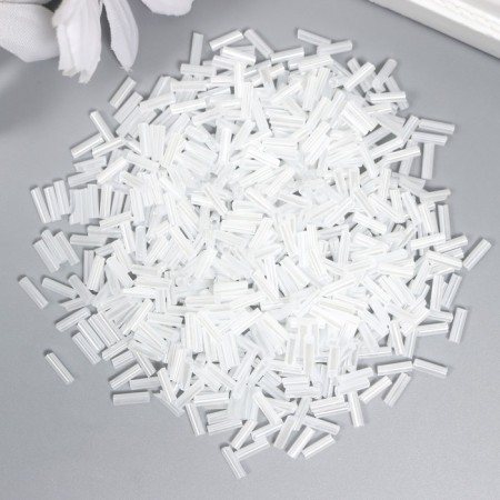 Glass size 6 mm "White oyster" 20 g-1