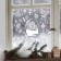 Vinyl stickers on the windows "Snow Ball", reusable, 70 x 25 cm, New Year