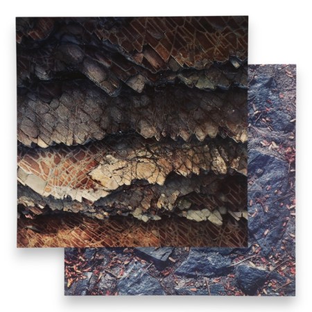 Photophone bilateral cardboard density 350 g "stone" 50x50 cm-1