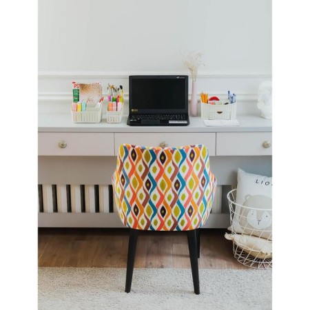 Organizer "Knitting", 5 sections, color white rattan-7