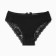 Panties female Brazilian, black color, size 46 (m)