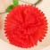 Artificial flowers "Carnation Trio" 11x58 cm, red