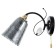 Bra "Roni" E27 40W black 28x11.5x20cm