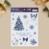 Interior sticker with the luminous layer of the "Wonderful Year", 21 x 29.7 cm, New Year
