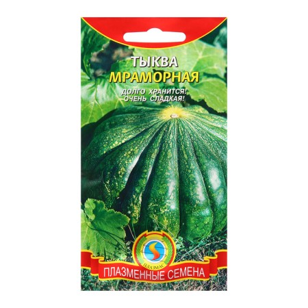 Marble pumpkin (one of the most delicious varieties, a middle-fed group, 130-135 days. 6 pcs
