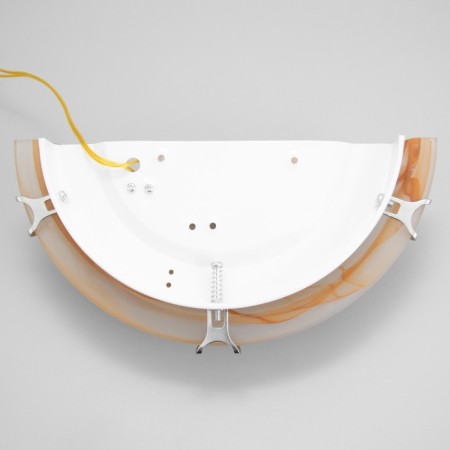Dune lamp "Flavi" 1 lamp E27 40W brown-6