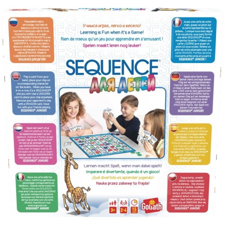 Goliath Sequence board game for children-14