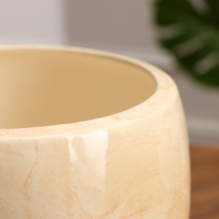 Set of pots 3 pcs. "Spring" beige 15 l/ 5.5 l/ 1.5 l-3