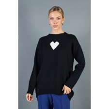 Female jumper Eliseeva Olesya, size 50-52, black color