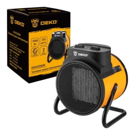 Thermal gun Deko DKIH3300W, Electric, 3300 W, 220 m3/hour, 220 B-1