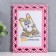 Photo frame L-7 10x15 cm Pink (plastic screen)