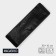 Porcelain dish for feeding Magistro Pietra Lunare, 30 × 10 cm, black color