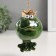 Ceramics bell "Royal Frog" 7.8x8.9x9.6 cm
