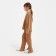 Kidsa (sweatshirt, trousers) minku brown color, height 164