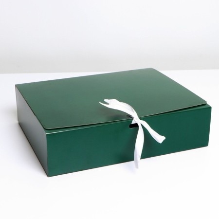 Gift folding box, packaging, "Emerald", 31 x 24.5 x 8 cm-2