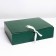 Gift folding box, packaging, "Emerald", 31 x 24.5 x 8 cm