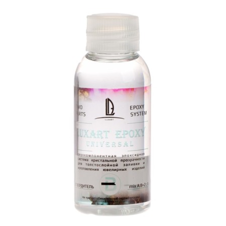 Epoxy resin + hardener Luxart Epoxy, 150 g, transparent-3