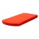 Case on the mattress, semicircular, 70x170 cm, red color