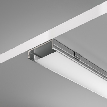 Aluminum profile LED Strip Alm002S-2M, 200x2,38x0.6 cm, silver color-2
