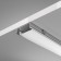 Aluminum profile LED Strip Alm002S-2M, 200x2,38x0.6 cm, silver color