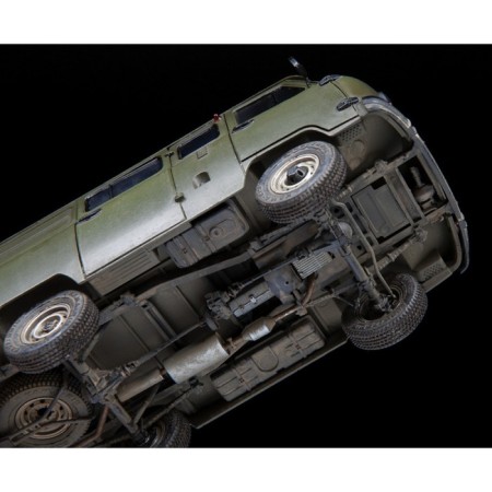 The national model-machine “Russian car UAZ 3909”, star, 1:35, (3644)-4