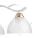 Baalin chandelier 3he27 40w is white 54x54x56 cm Bayerlux