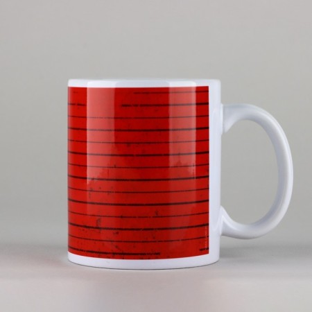 New Year. Ceramic mug "Male New Year", 320 ml, white color-2