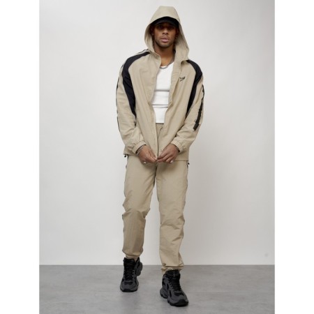 Sports suit men's, size 48, beige color-13