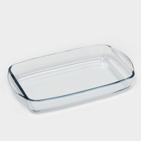 A set of rectangular Borcam baking dishes, 3 items: 1.3 l, 1.95 l, 2.75 liters-6