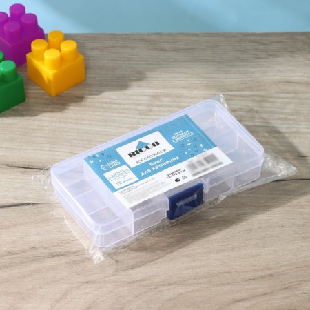 Ricco organizer for storage, plastic, 10 cells, 13 × 7 × 2.5 cm-4