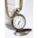 Pocket watches "Wolves", quartz, chain L-40 cm, D-4.5 cm