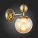 Wall lamp EVOLUCE. Sle106301-01. Pechio. 1x60 W, E27, 13x20 cm, bronze color