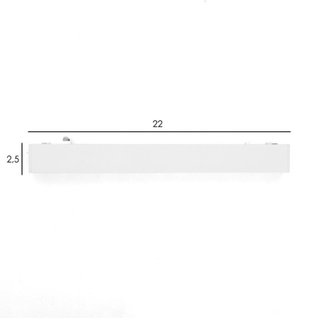 TRUKOLOY LELTRA ULTRA "Linza" LED 12W 3000K-5700K CRI90 white 23x2.6x2.4cm-6
