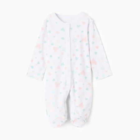 Details for children with closed legs, white color, height 68 cm (3-6 months)