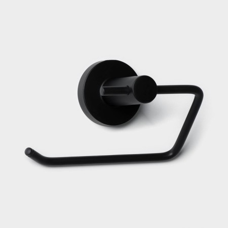 Stölz Loft toilet paper holder, BASIC series, black color-4