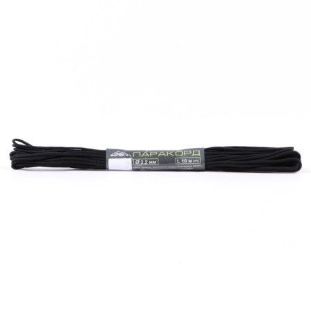 Paracord 275, nylon, black, d - 2.2 mm, 10 m-1