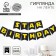 Paper garland on the Star Boy tape