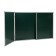 Magnetic-meat board 300*100/100*75*2 Calligrata, three-section, in aluminum frame