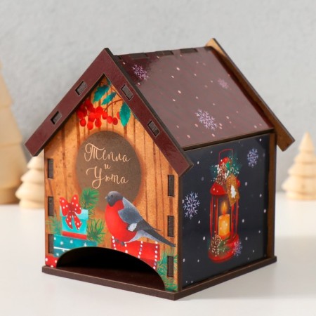 Tea house "heat and comfort" 10.5x9.5x12 cm