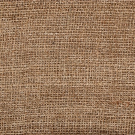 Jute bag, 50 × 69 cm, density 260 g/m², weaving 46 × 34 threads, with ties-8