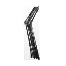 The contraciper is curved, 25 cm, the color is black, 10 pcs.